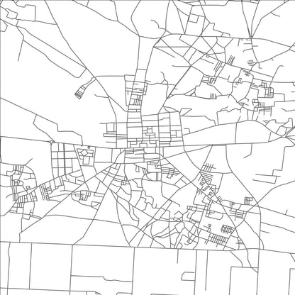 ROAD MAP OF AIT ALI, MOROCCO BY MAPBAKES