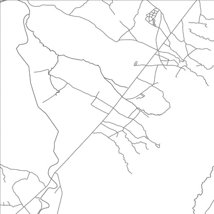 ROAD MAP OF AIT FASKA, MOROCCO BY MAPBAKES