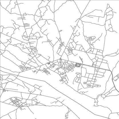 ROAD MAP OF AIT OURIR, MOROCCO BY MAPBAKES