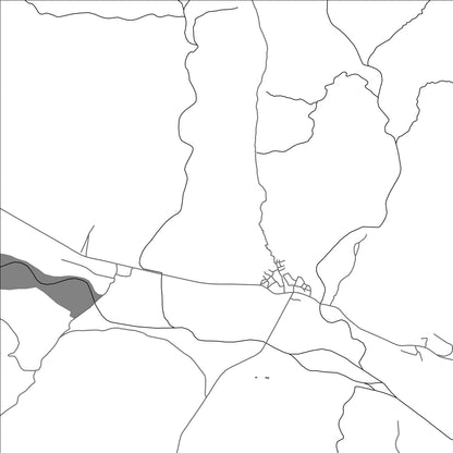 ROAD MAP OF AMARZGANE, MOROCCO BY MAPBAKES