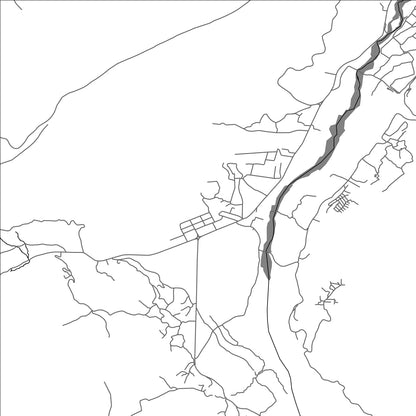 ROAD MAP OF ASNI, MOROCCO BY MAPBAKES