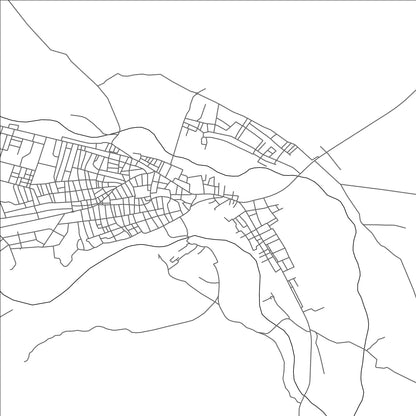 ROAD MAP OF ASSA, MOROCCO BY MAPBAKES