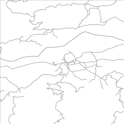 ROAD MAP OF BENI OULID, MOROCCO BY MAPBAKES