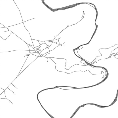 ROAD MAP OF BOULA'WANE, MOROCCO BY MAPBAKES