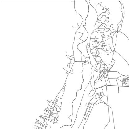 ROAD MAP OF BOUMALNE, MOROCCO BY MAPBAKES