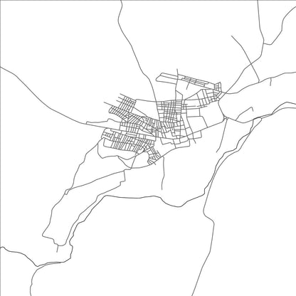 ROAD MAP OF BOUMIA, MOROCCO BY MAPBAKES