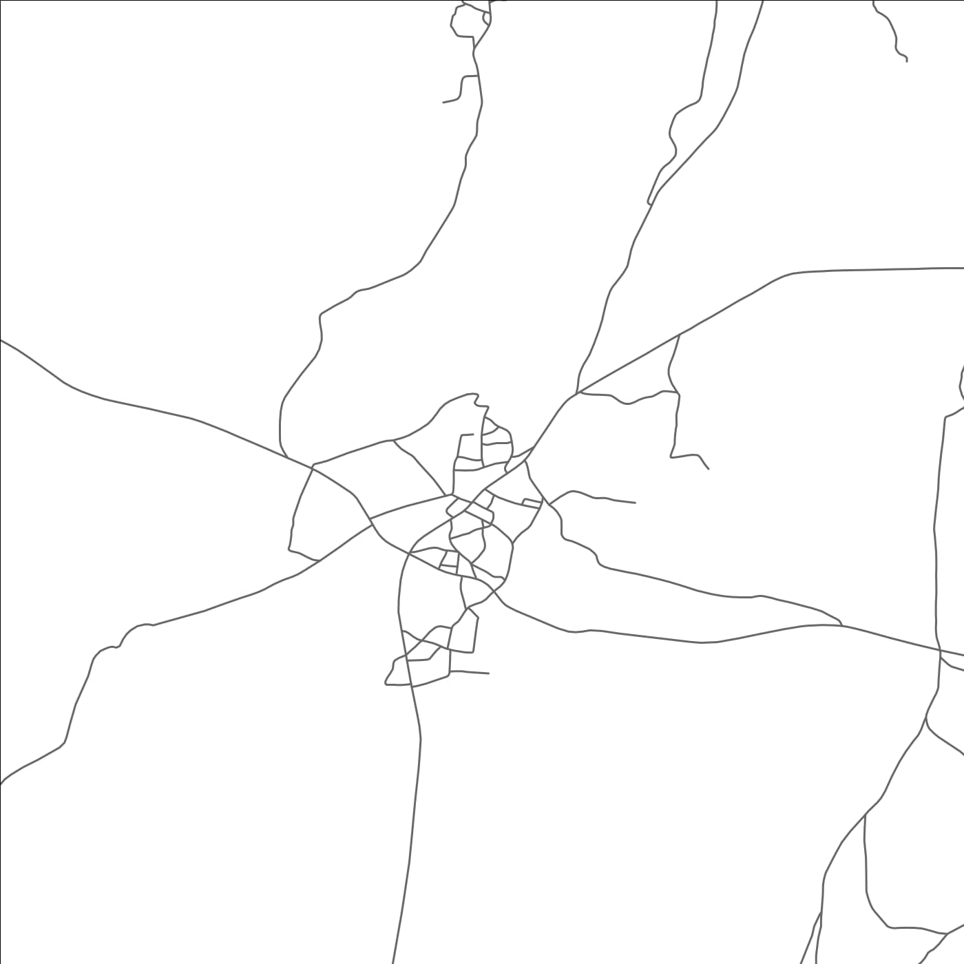 ROAD MAP OF DAR CHAIFAT, MOROCCO BY MAPBAKES