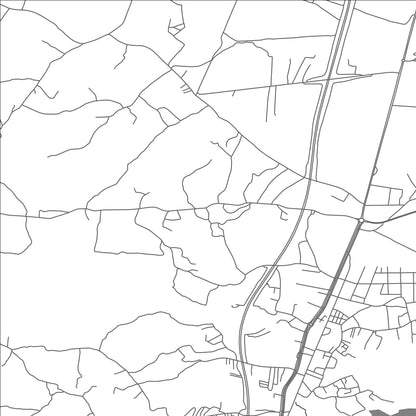 ROAD MAP OF DOUAR EL MELLALIYINE, MOROCCO BY MAPBAKES