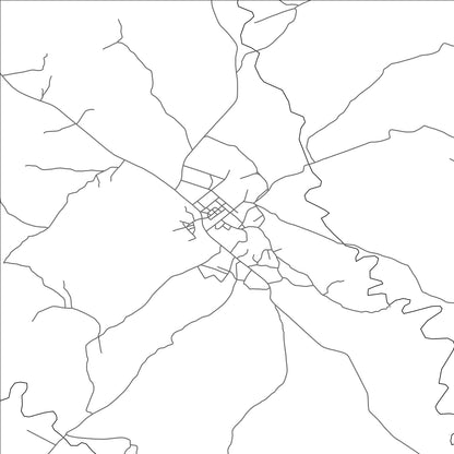 ROAD MAP OF DOUAR LAMJAARA, MOROCCO BY MAPBAKES