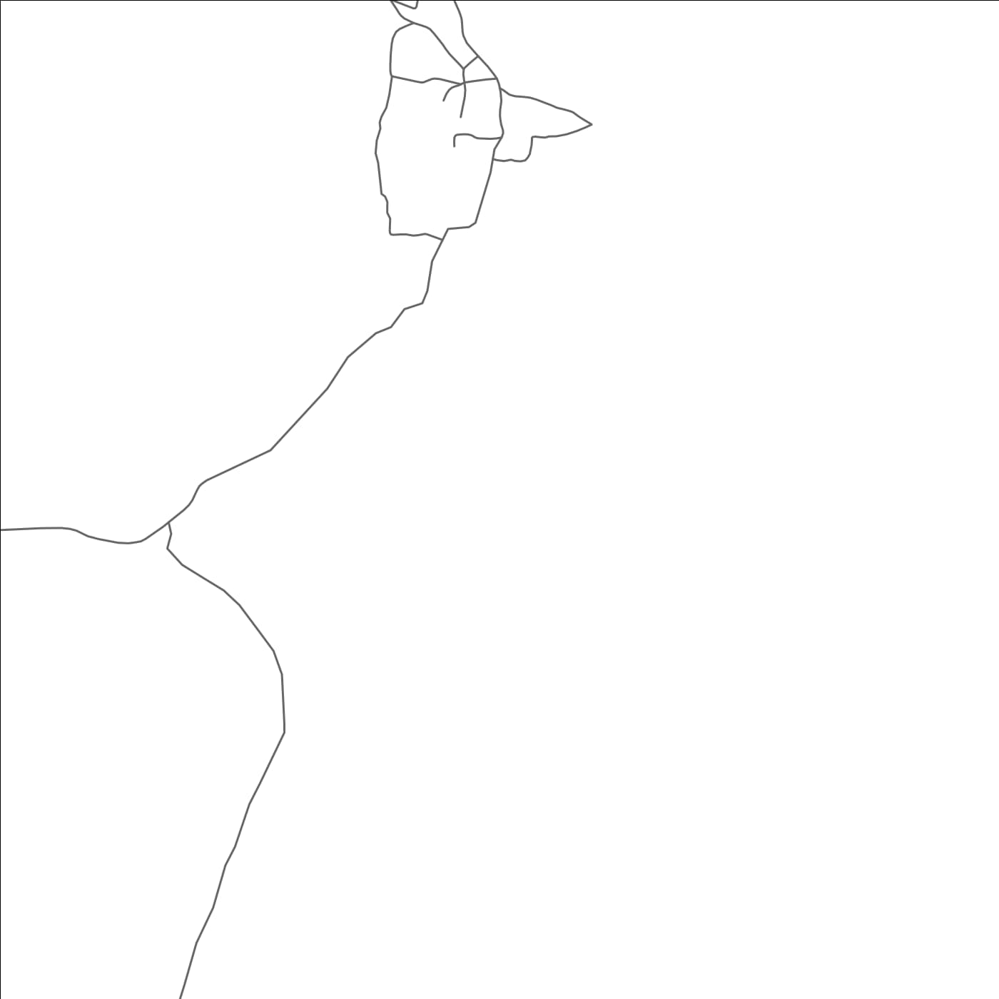 ROAD MAP OF DOUAR OULED AYAD, MOROCCO BY MAPBAKES