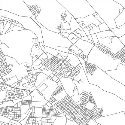 ROAD MAP OF ERRACHIDIA, MOROCCO BY MAPBAKES