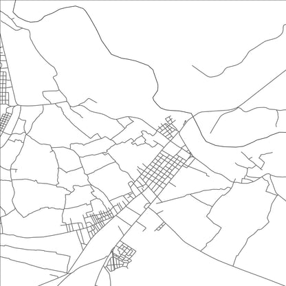 ROAD MAP OF GOULMIMA, MOROCCO BY MAPBAKES