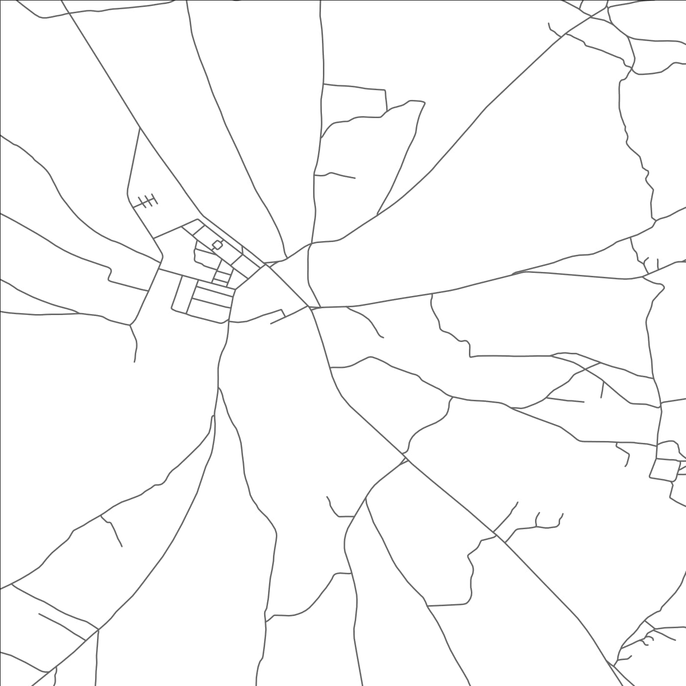 ROAD MAP OF GUISSER, MOROCCO BY MAPBAKES