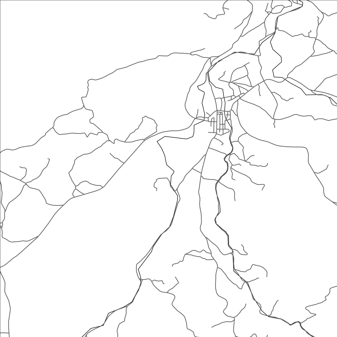 ROAD MAP OF IABOUTENE, MOROCCO BY MAPBAKES