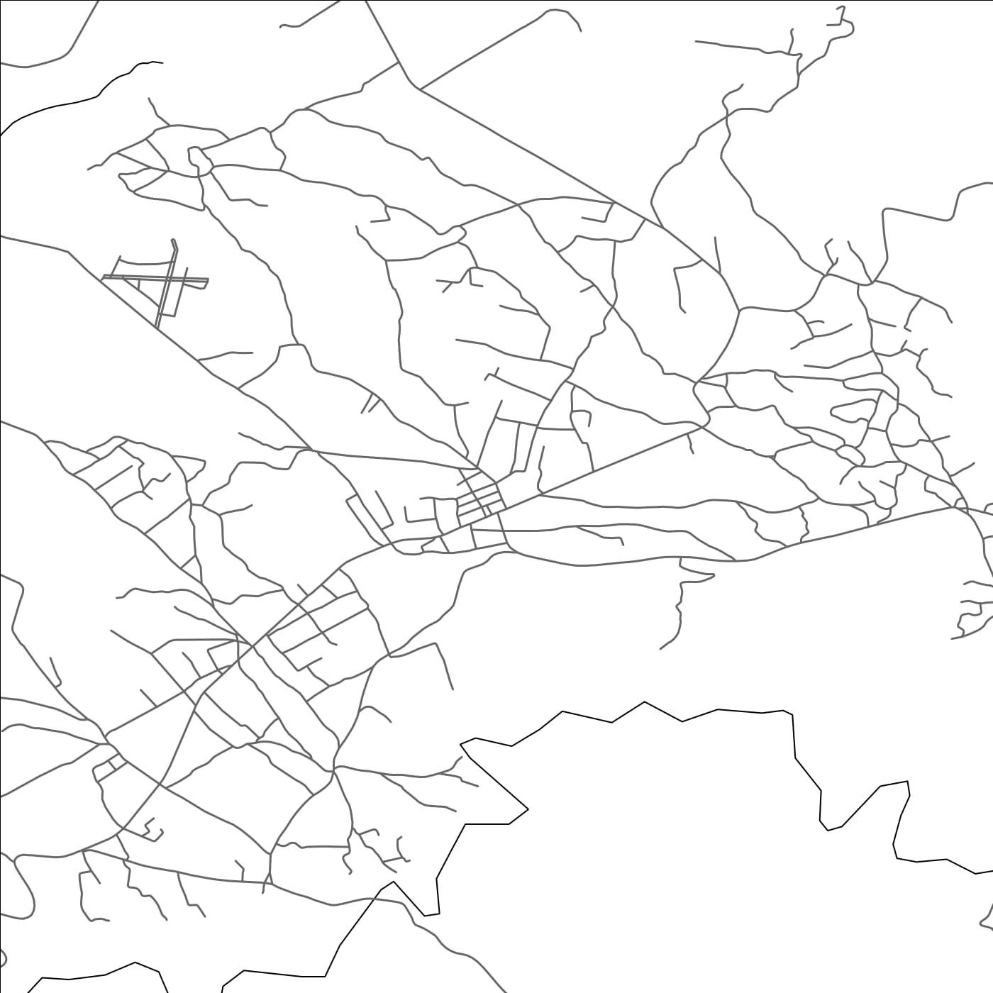 ROAD MAP OF IAZIZATENE, MOROCCO BY MAPBAKES