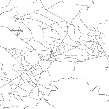 ROAD MAP OF IAZIZATENE, MOROCCO BY MAPBAKES