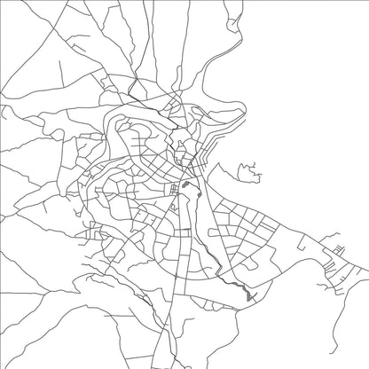 ROAD MAP OF IMOUZZER KANDAR, MOROCCO BY MAPBAKES