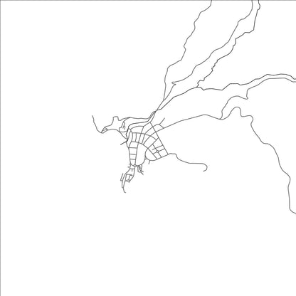 ROAD MAP OF ISKOURANE, MOROCCO BY MAPBAKES