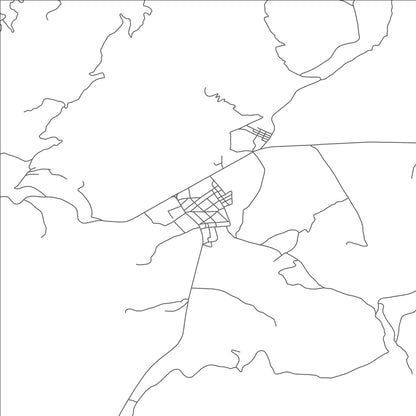 ROAD MAP OF KETAMA, MOROCCO BY MAPBAKES