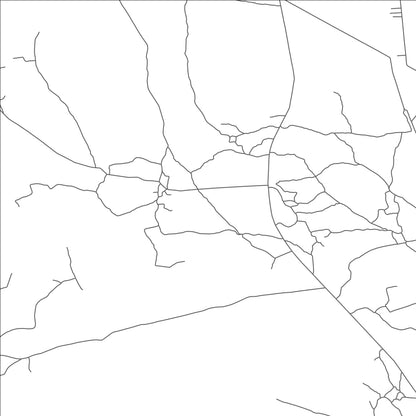 ROAD MAP OF LA'TAMNA, MOROCCO BY MAPBAKES