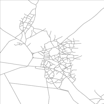 ROAD MAP OF LALLA MIMOUNA, MOROCCO BY MAPBAKES