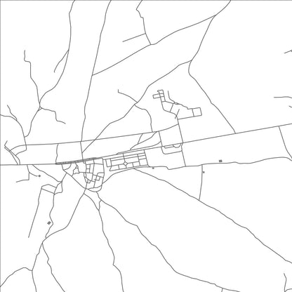 ROAD MAP OF LAMZOUDIA, MOROCCO BY MAPBAKES