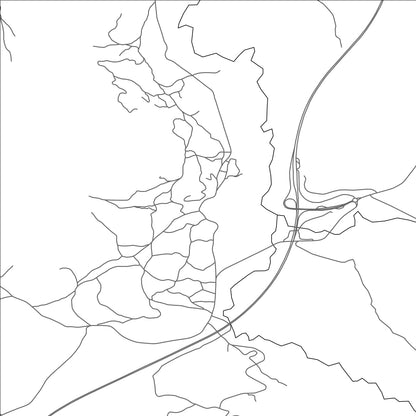 ROAD MAP OF MALLOUSSA, MOROCCO BY MAPBAKES