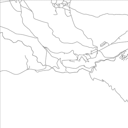 ROAD MAP OF MOULAY DRISS ZERHOUN, MOROCCO BY MAPBAKES