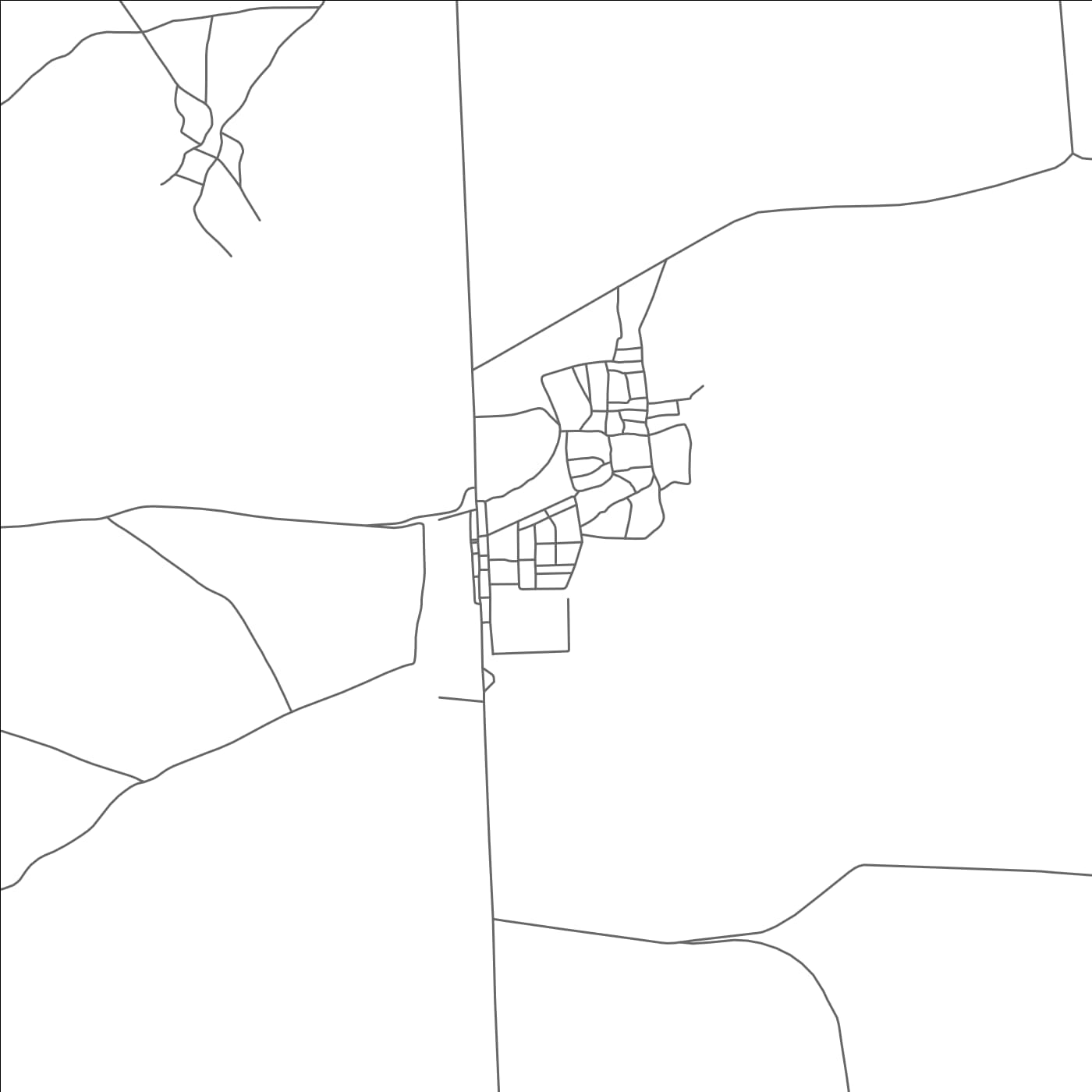 ROAD MAP OF NZALAT LAADAM, MOROCCO BY MAPBAKES