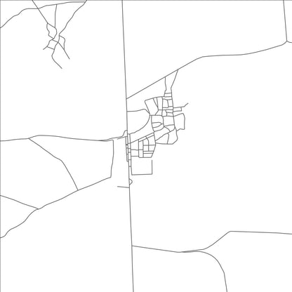 ROAD MAP OF NZALAT LAADAM, MOROCCO BY MAPBAKES