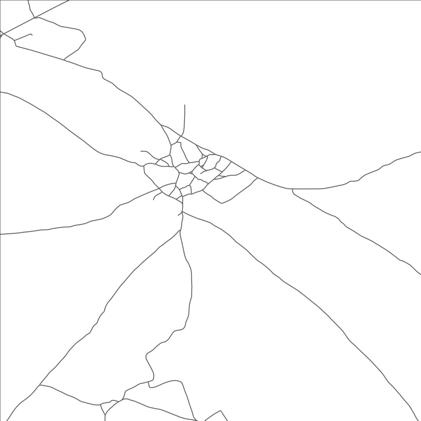 ROAD MAP OF OULAD CHERIF, MOROCCO BY MAPBAKES