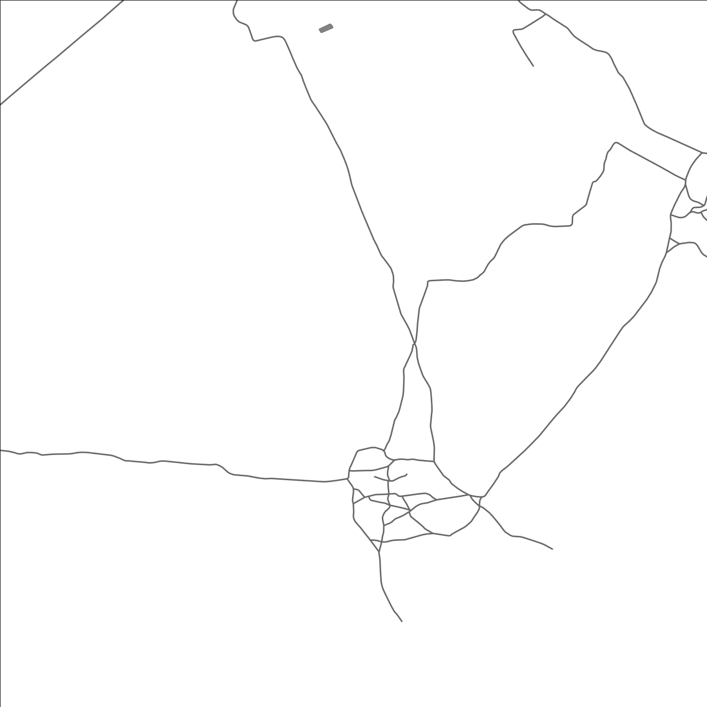 ROAD MAP OF OULAD IMLOUL, MOROCCO BY MAPBAKES