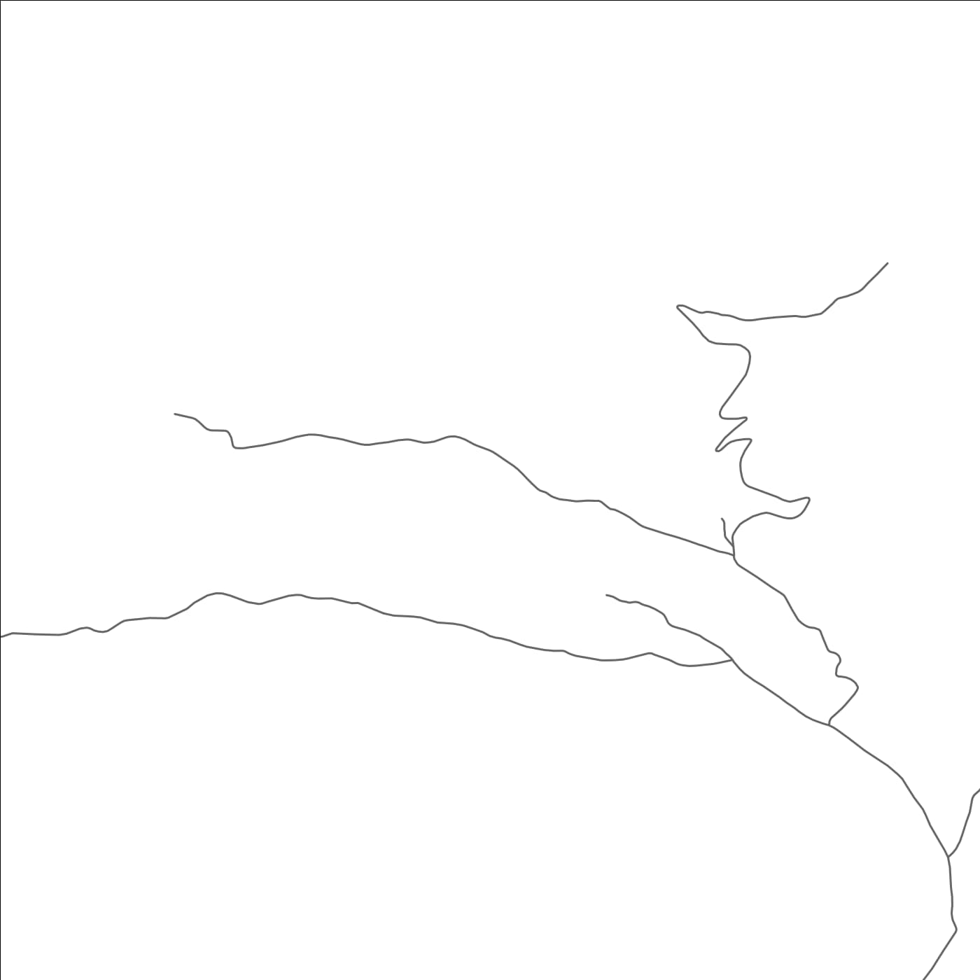 ROAD MAP OF OULAD KHALLOUF, MOROCCO BY MAPBAKES