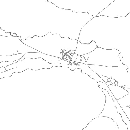 ROAD MAP OF SAKA, MOROCCO BY MAPBAKES