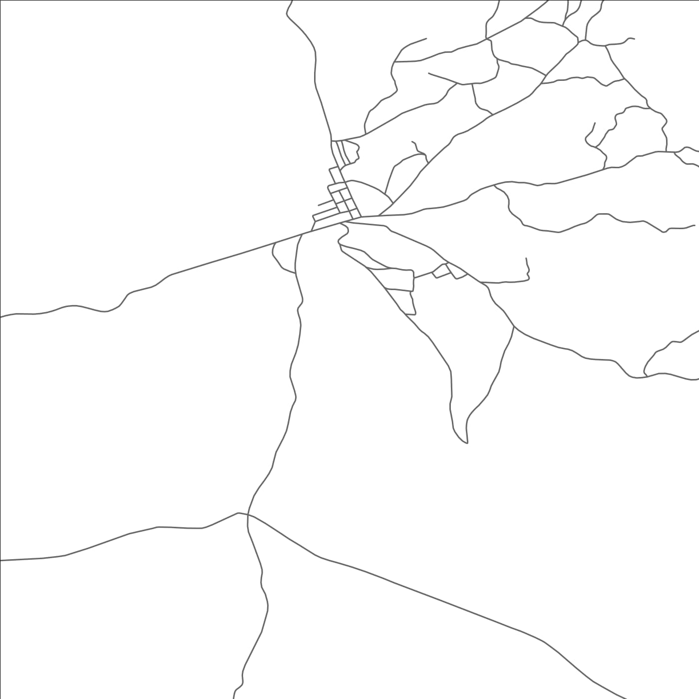 ROAD MAP OF SEBT BNI GARFETT, MOROCCO BY MAPBAKES