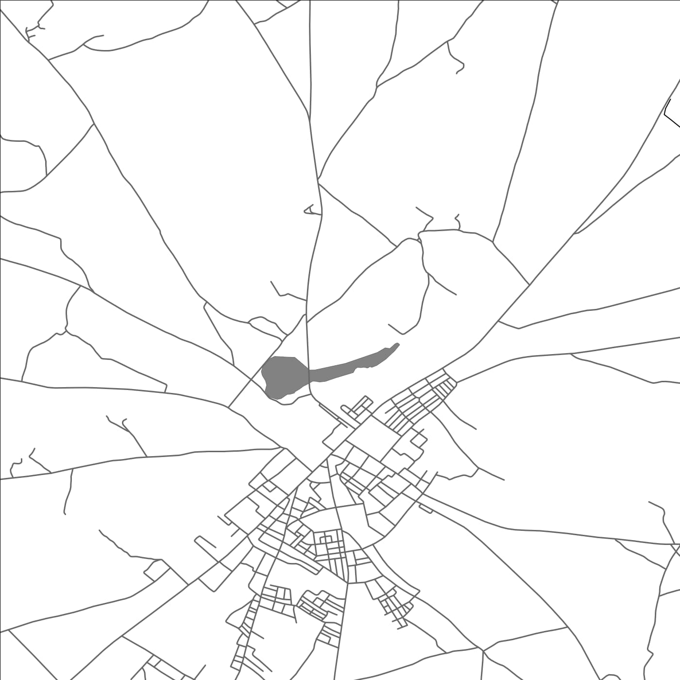 ROAD MAP OF SEBT GZOULA, MOROCCO BY MAPBAKES