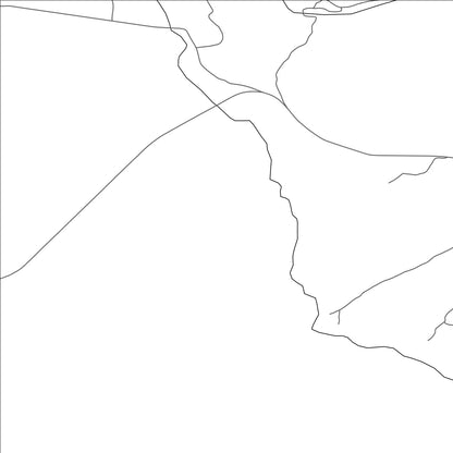 ROAD MAP OF SIDI LAMINE, MOROCCO BY MAPBAKES