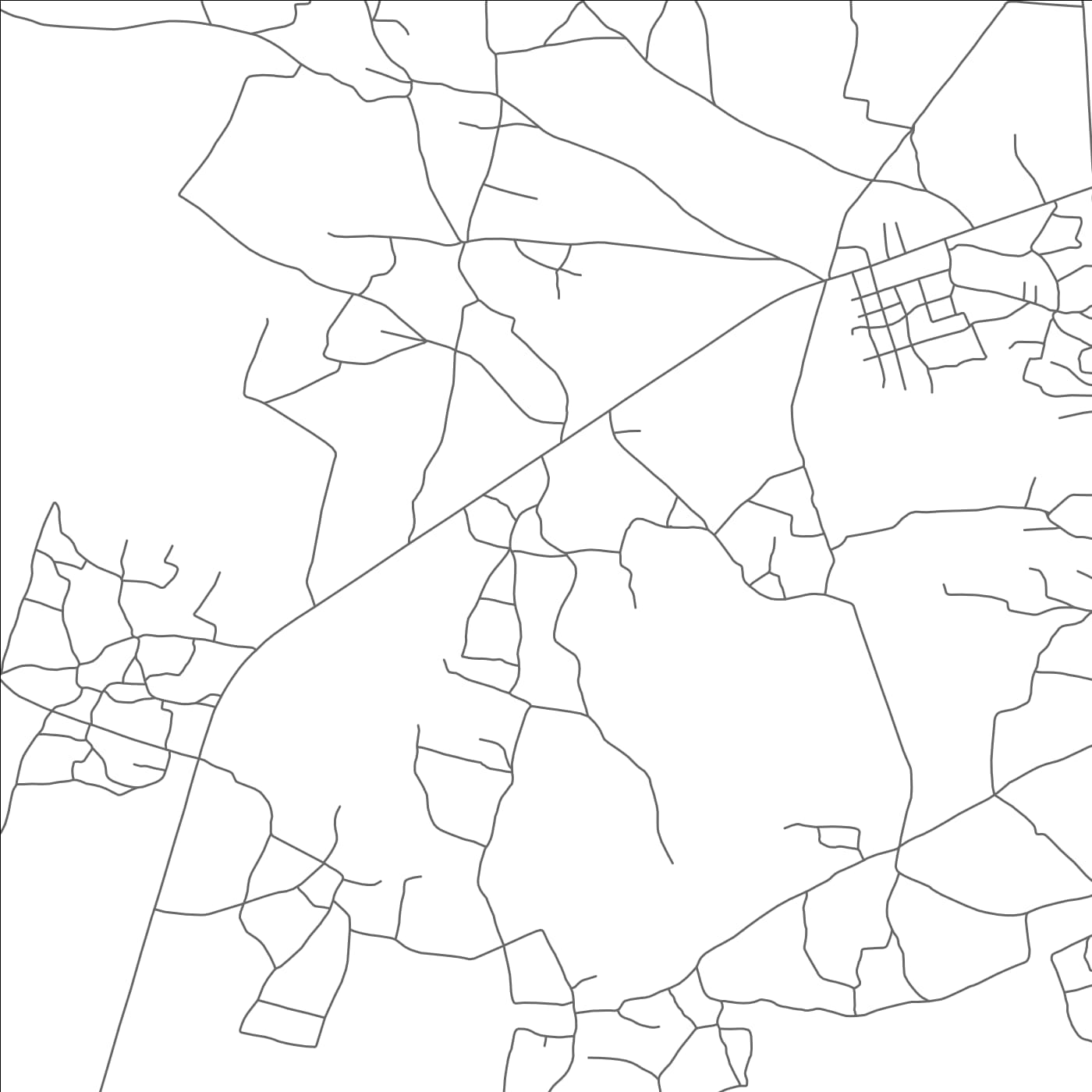 ROAD MAP OF SIDI MOHAMED LAHMAR, MOROCCO BY MAPBAKES