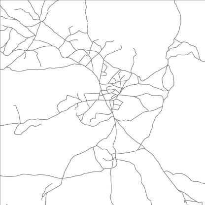 ROAD MAP OF SIDI REDOUANE, MOROCCO BY MAPBAKES