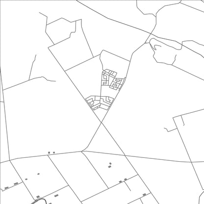 ROAD MAP OF STATION DES ESSAIS M.V.A., MOROCCO BY MAPBAKES