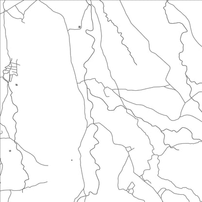 ROAD MAP OF TAMAZOUZT, MOROCCO BY MAPBAKES