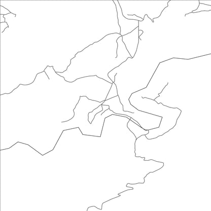 ROAD MAP OF TAWNZA, MOROCCO BY MAPBAKES