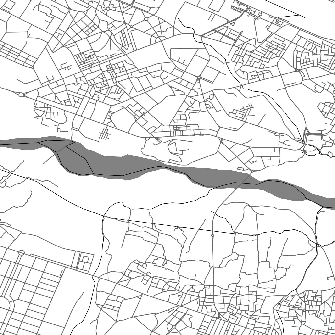 ROAD MAP OF WARZAT, MOROCCO BY MAPBAKES