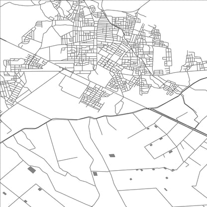 ROAD MAP OF ZAIO, MOROCCO BY MAPBAKES