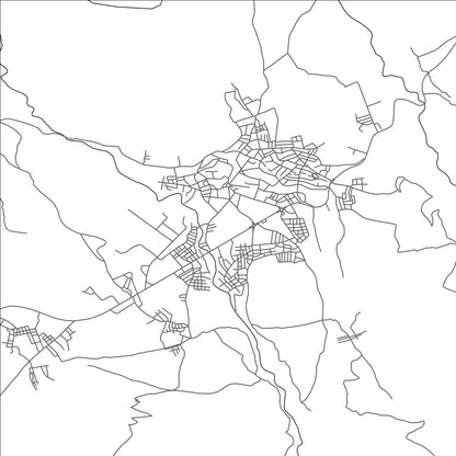 ROAD MAP OF ZAWYAT ECH CHEIKH, MOROCCO BY MAPBAKES