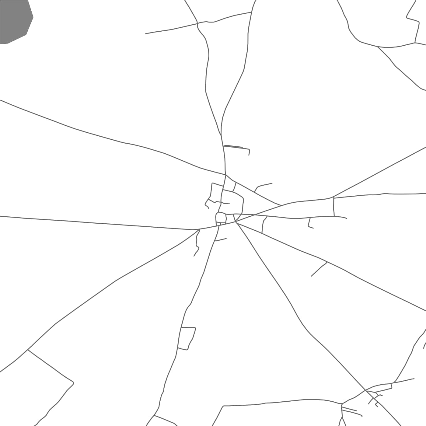 ROAD MAP OF ZAWYAT SIDI AL MEKKI, MOROCCO BY MAPBAKES