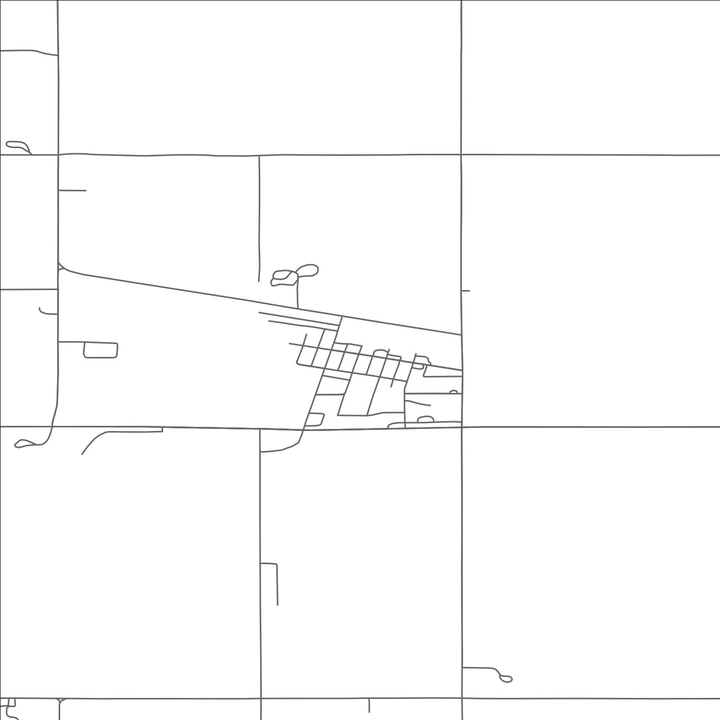 ROAD MAP OF ARNEGARD, NORTH DAKOTA BY MAPBAKES