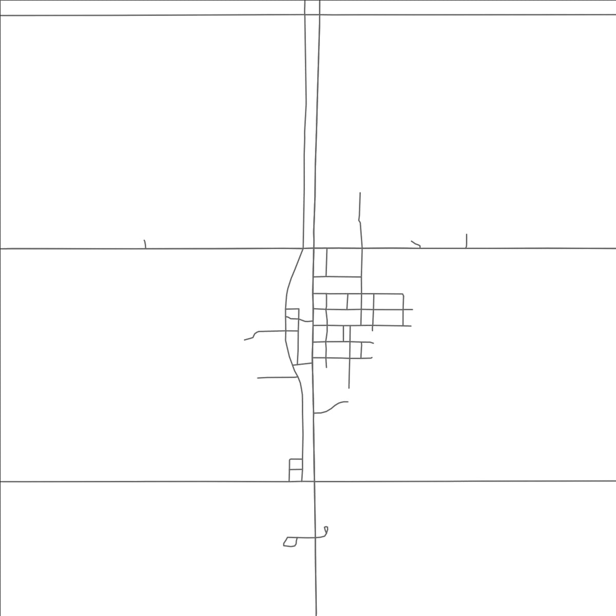 ROAD MAP OF ARTHUR, NORTH DAKOTA BY MAPBAKES