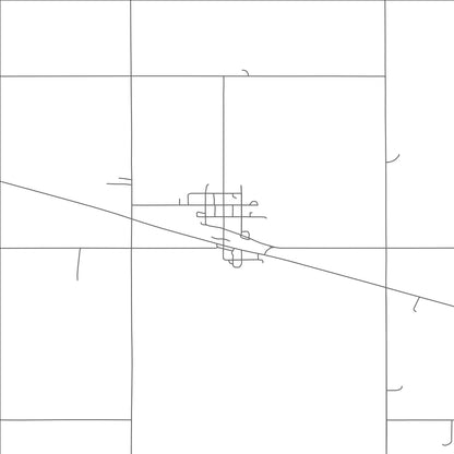 ROAD MAP OF BALFOUR, NORTH DAKOTA BY MAPBAKES