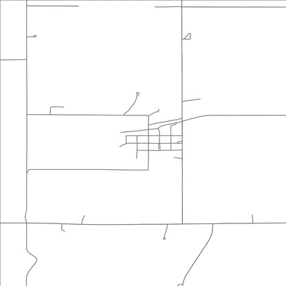 ROAD MAP OF BENEDICT, NORTH DAKOTA BY MAPBAKES